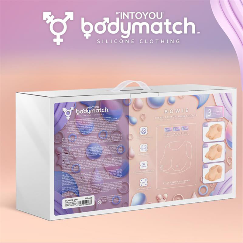 Bodymatch - Bowie - Realistic Silicone Breast Prosthesis - Light Skin Tone-Erotiekvoordeel.nl