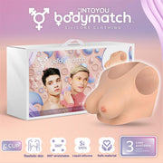 Bodymatch - Bowie - Realistic Silicone Breast Prosthesis - Light Skin Tone-Erotiekvoordeel.nl