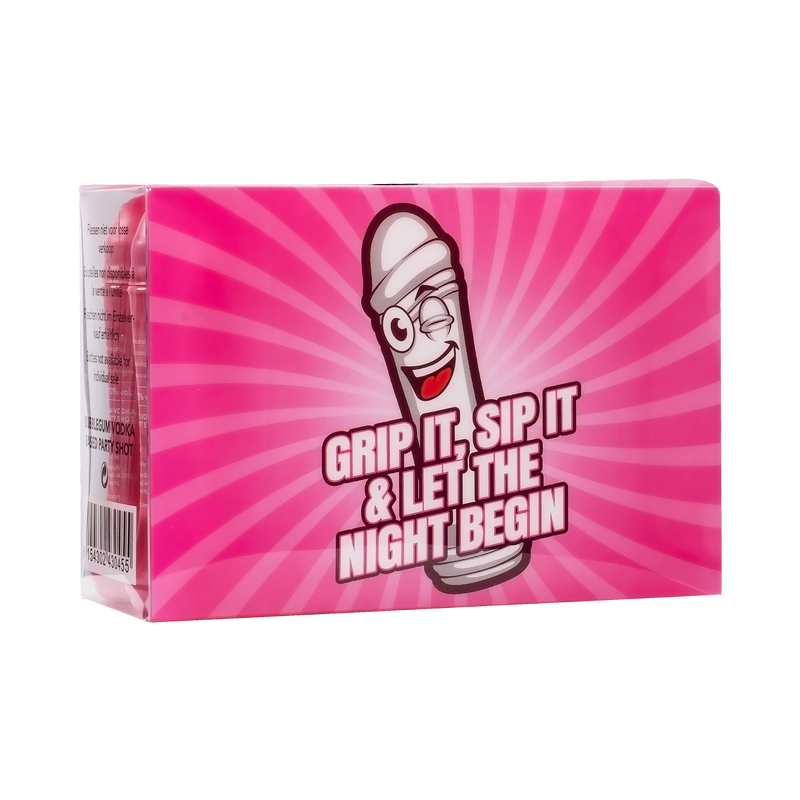 Boinky - Dildo Shots - Bubblegum-Wodka - 10 % vol. - 10 x 20 ml - Erotiekvoordeel.nl