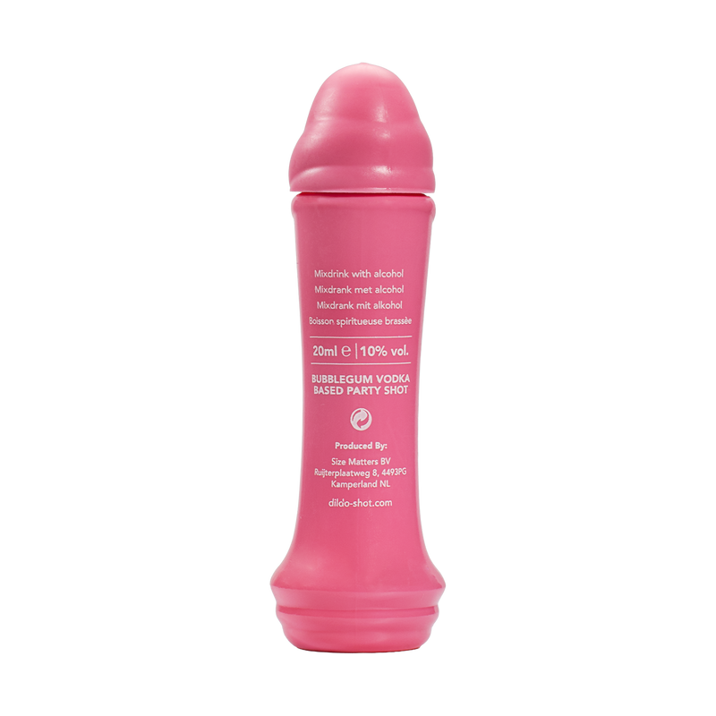 Boinky - Dildo Shots - Bubblegum-Wodka - 10 % vol. - 10 x 20 ml - Erotiekvoordeel.nl