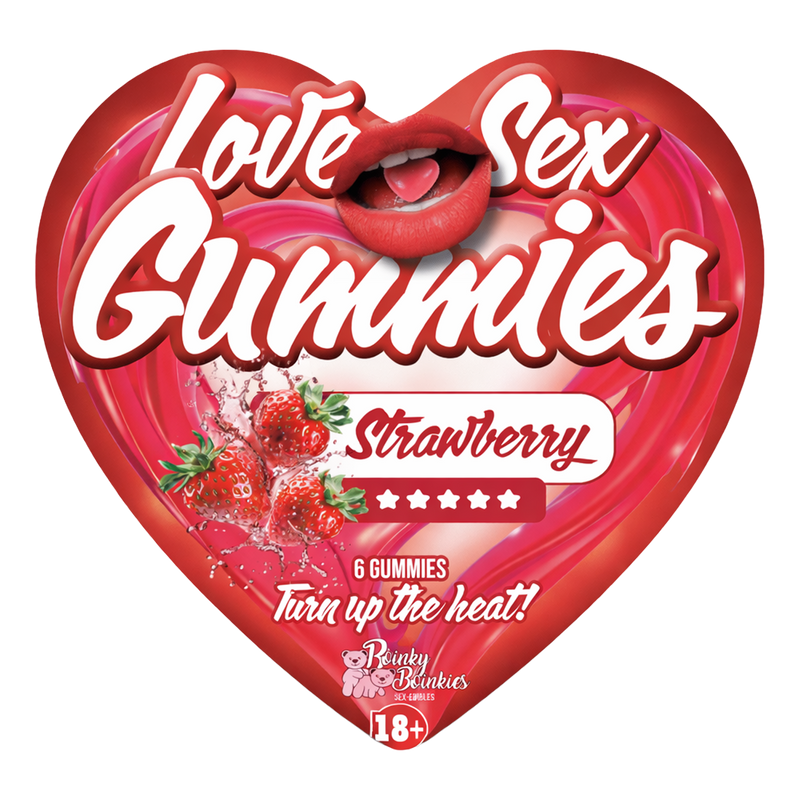 Boinky - Love Sex Gummies - Truskawka - Erotiekvoordeel. Nl