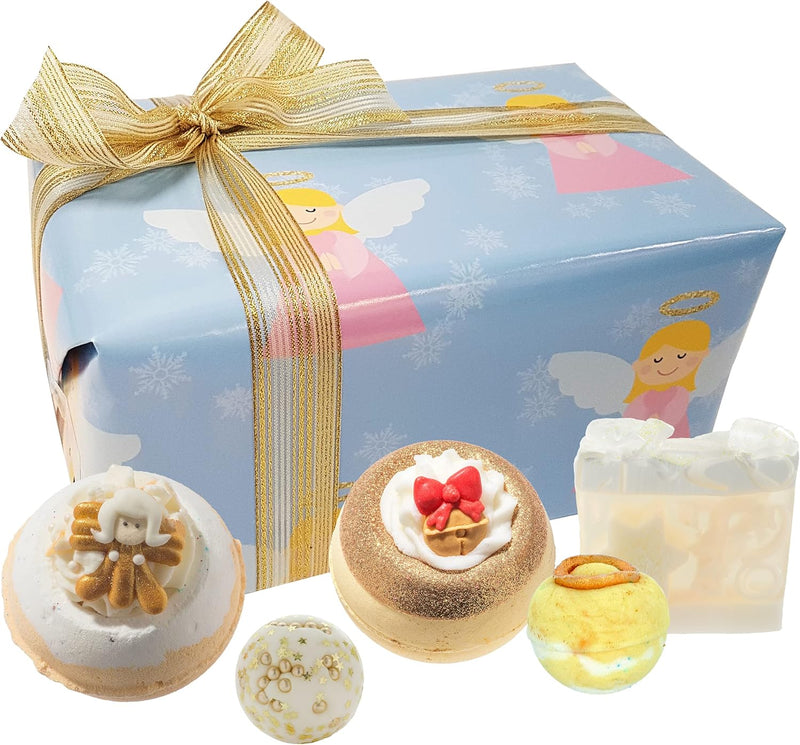 Bomb Cosmetics - Bade-Geschenkset - Heaven Scent - Mit handgegossener Seife, Badebomben und mehr! - Erotiekvoordeel.nl