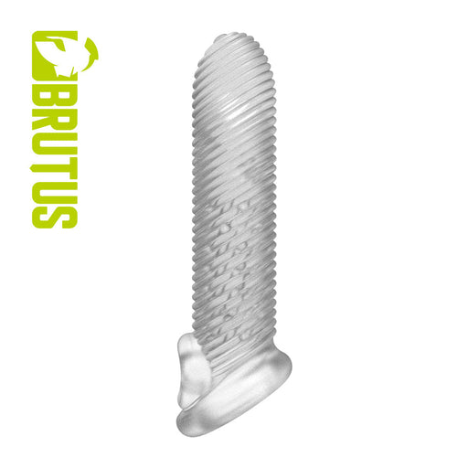Brutus - Almighty - Penis Sleeve - Cock Sheath 18 cm. (7.00 inch) - Clear-Erotiekvoordeel.nl