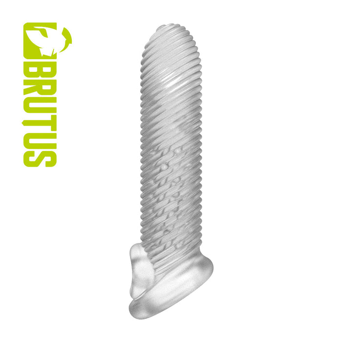 Brutus - Almighty - Penis Sleeve - Cock Sheath 18 cm. (7.00 inch) - Clear-Erotiekvoordeel.nl