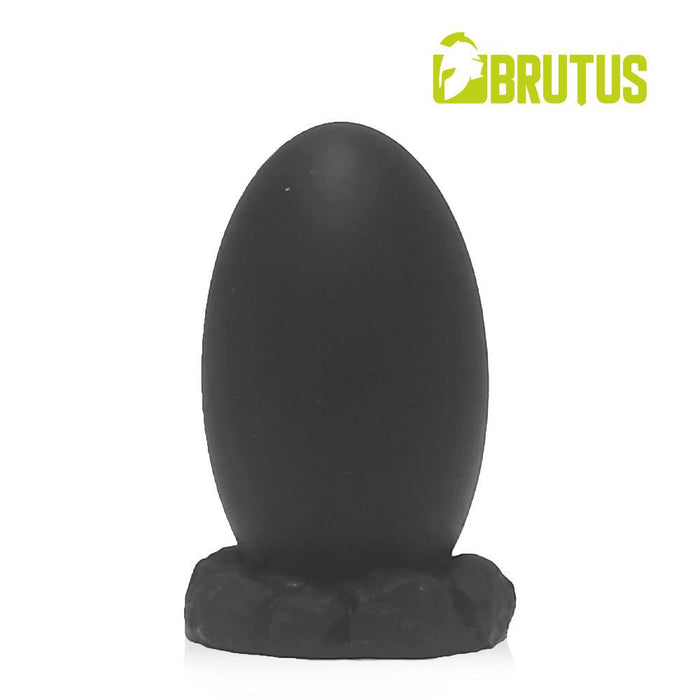 Brutus - Bum Buddy - Bacchus - Buttplug - Siliconen - Zwart - 4 maten-Erotiekvoordeel.nl