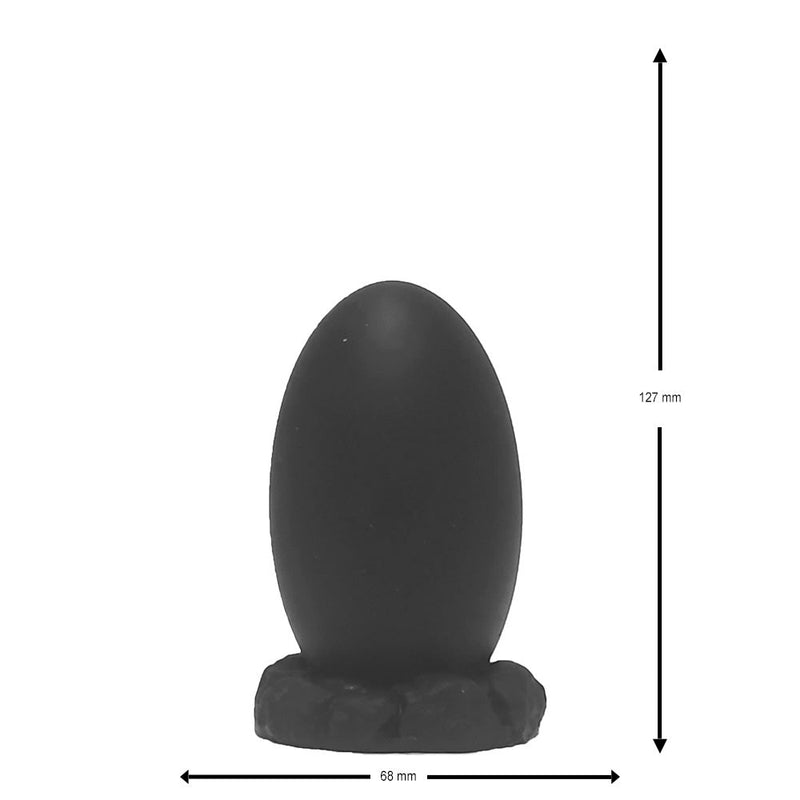 Brutus - Bum Buddy - Bacchus - Plug anale - Silicone - Nero - 4 misure-Erotiekvoordeel.nl