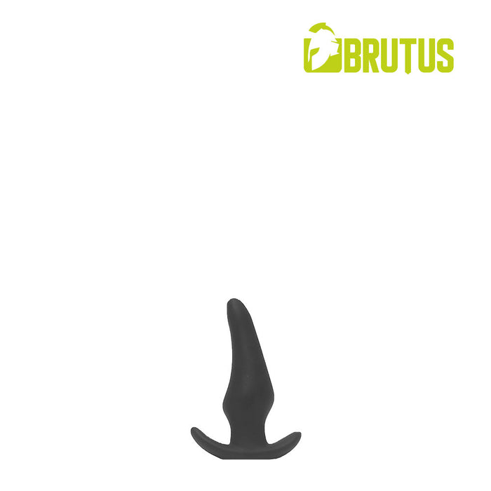 Brutus - Bum Buddy - Hercules - Anaal Dildo - Anker Buttplug - Siliconen - Zwart - 4 maten-Erotiekvoordeel.nl