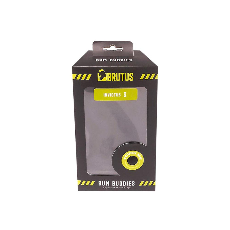 Brutus - Bum Buddy - Invictus - Buttplug - Anaal Dildo - Siliconen - Zwart-Erotiekvoordeel.nl