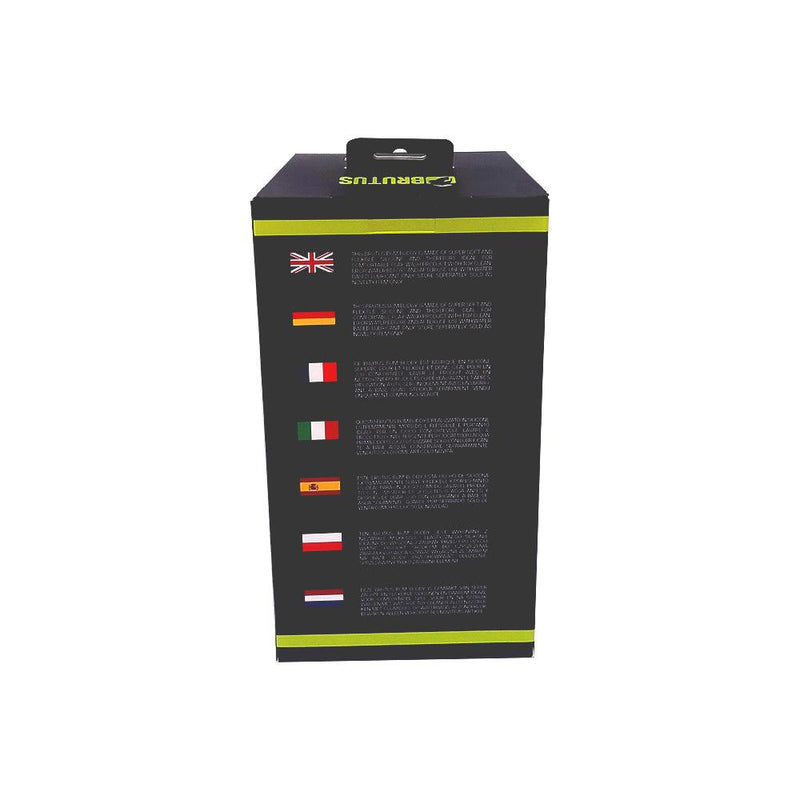 Brutus - Bum Buddy - Janus - Anaal Dildo - Siliconen - Zwart-Erotiekvoordeel.nl