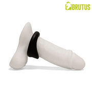 Brutus - Cocklifter - Superzachte Siliconen Cockring - Zwart-Erotiekvoordeel.nl
