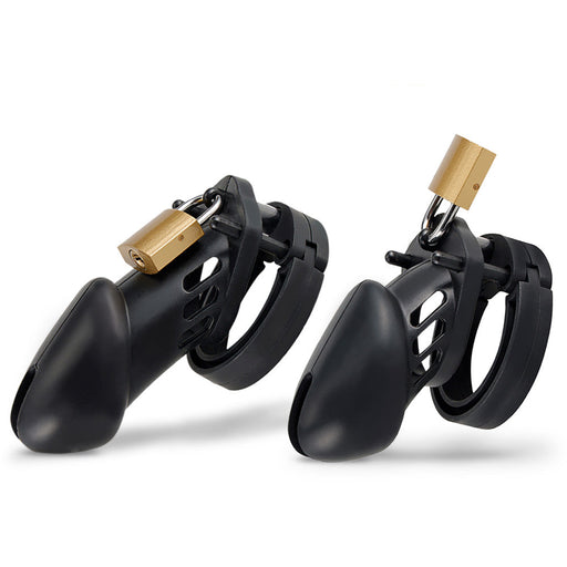 Brutus - Denial - Gabbia per pene in morbido silicone - Gabbia di castità - Nero - Erotiekvoordeel.nl
