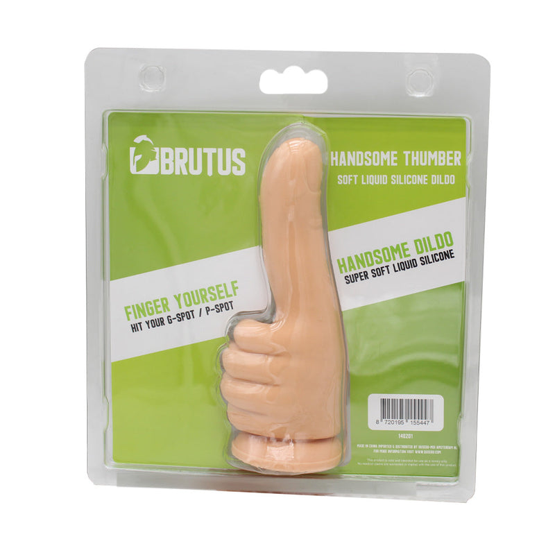 Brutus - Dildo - Siliconen Vuist Dildo - Lichte Huidskleur - Handsome Thumber Dildo-Erotiekvoordeel.nl