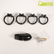 Brutus - Ergo - Gabbia di castità - Nero-Erotiekvoordeel.nl