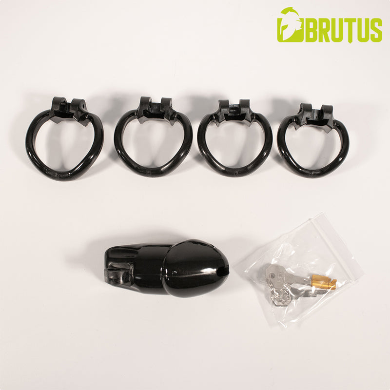 Brutus - Ergo - Gabbia di castità - Nero-Erotiekvoordeel.nl