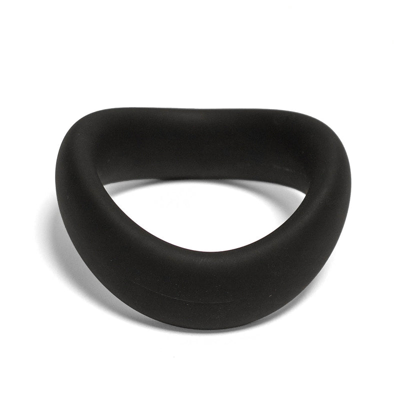 Brutus - Ergo - Anello fallico in silicone - Nero-Erotiekvoordeel.nl