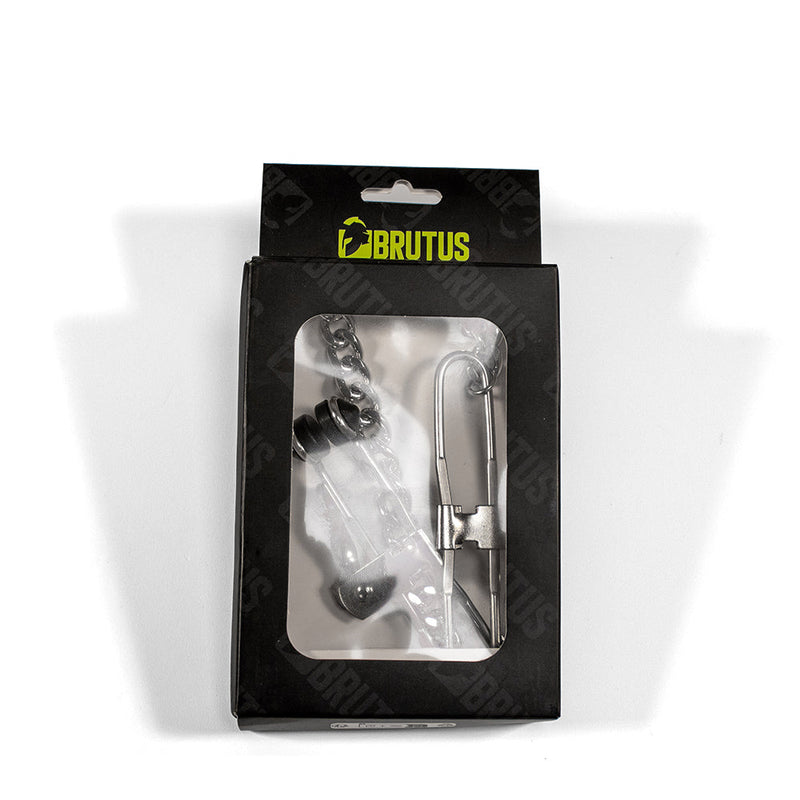 Brutus - Heavy Duty - Pinzas para pezones con palanca - Erotiekvoordeel.nl