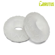 Brutus - ICE - Silasoft Fat Donut Cockring - Transparent-Erotiekvoordeel.nl