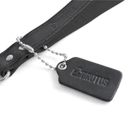 Brutus - Laisse de bondage courte en cuir - Noir-Erotiekvoordeel.nl