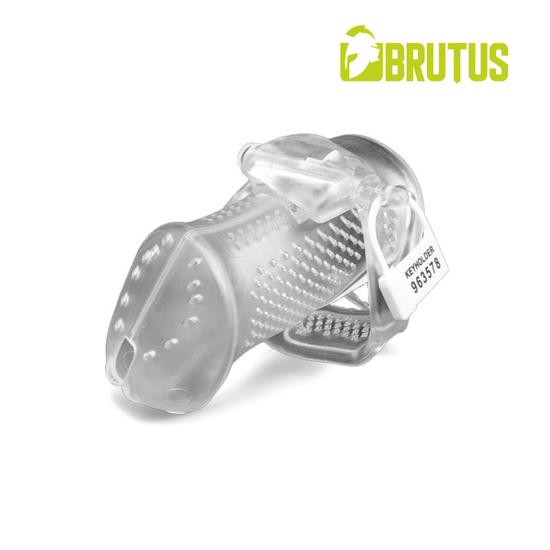 Brutus - Kuisheidskooi - Airmesh - Chastity Cage - Clear-Erotiekvoordeel.nl
