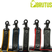 Brutus - Lederen Beenharnas - Verstelbaar- Zwart-Erotiekvoordeel.nl