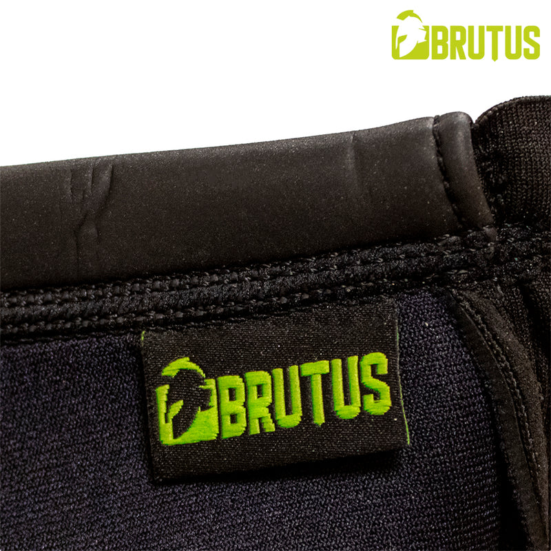 Brutus - Cagoule de masque à gaz militaire en néoprène - Noir-Erotiekvoordeel.nl