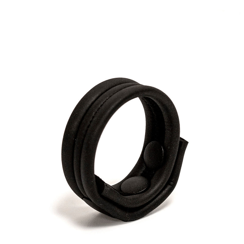Brutus - Neopren-Cockstrap - Verstellbar mit Druckknöpfen - Schwarz - Erotiekvoordeel.nl