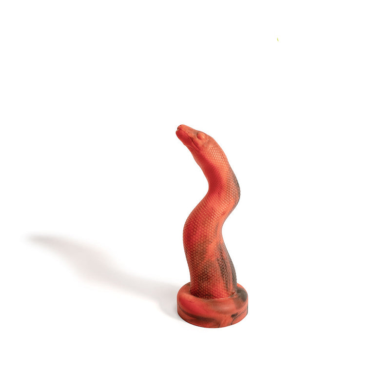 Brutus Nightmare - Asssss Sneek - Gode anal extra long avec système Vac-U-Lock - Rouge/Noir - Erotiekvoordeel.nl