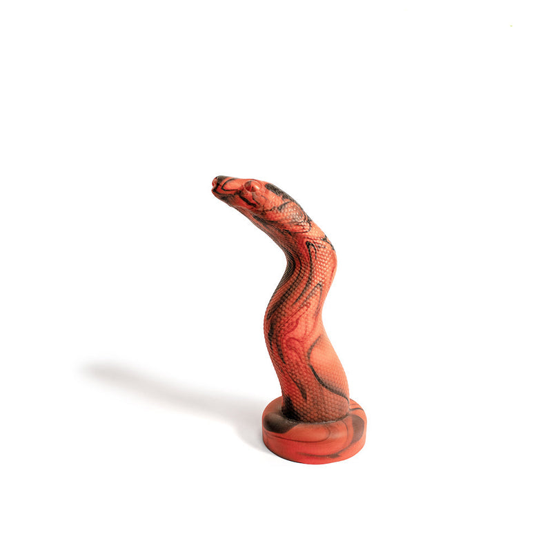 Brutus Nightmare - Asssss Sneek - Gode anal extra long avec système Vac-U-Lock - Rouge/Noir - Erotiekvoordeel.nl