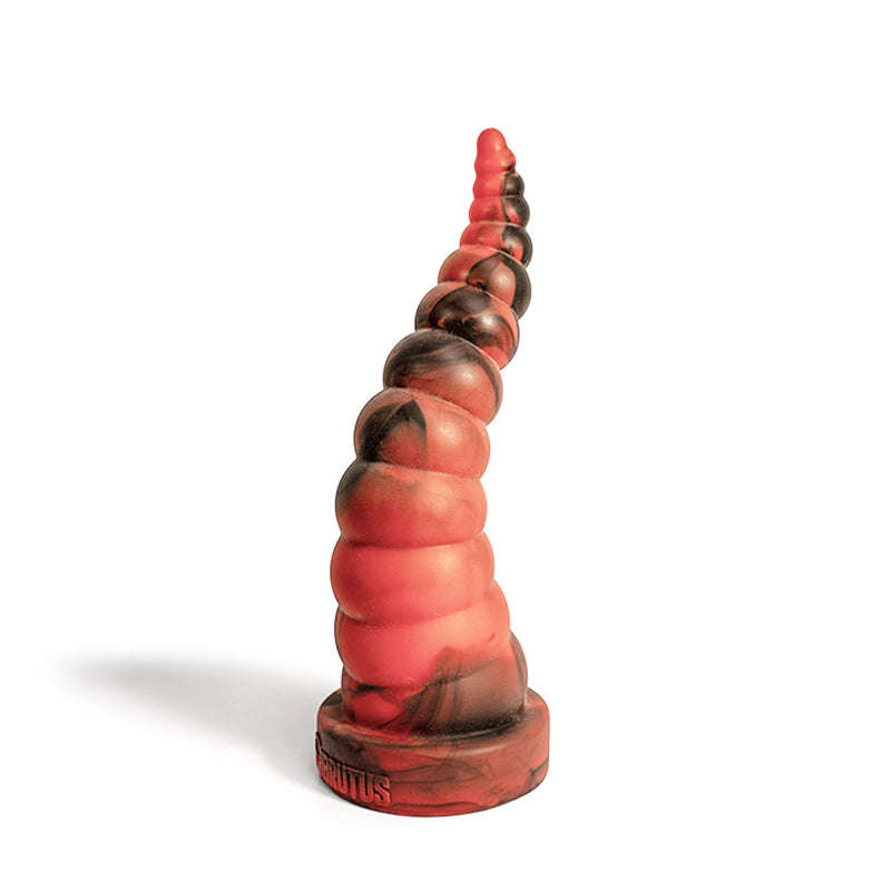 Brutus Nightmare - Horny - Vac-U-Lock Butt Plug - Silicone - Red/Black - Erotiekvoordeel.nl
