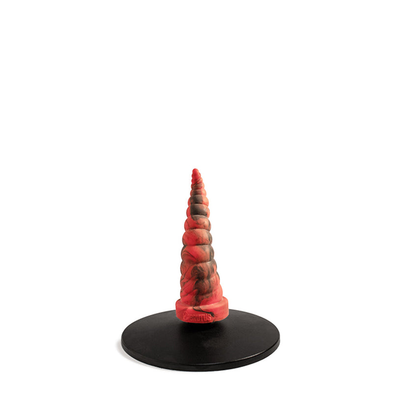 Brutus Nightmare - Horny - Vac-U-Lock Butt Plug - Silicone - Red/Black - Erotiekvoordeel.nl