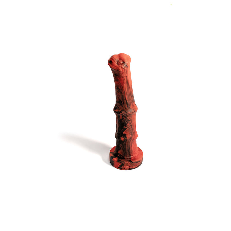 Brutus Nightmare - Italian Stallion - Vac-U-Lock Dildo - Siliconen - Rood/Zwart-Erotiekvoordeel.nl