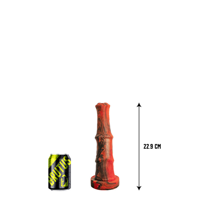 Brutus Nightmare - Italian Stallion - Vac-U-Lock Dildo - Siliconen - Rood/Zwart-Erotiekvoordeel.nl