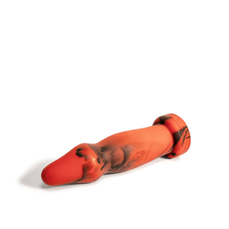 Brutus Nightmare - Missile - Vac-U-Lock-Analplug - Silikon - Rot/Schwarz - Erotiekvoordeel.nl