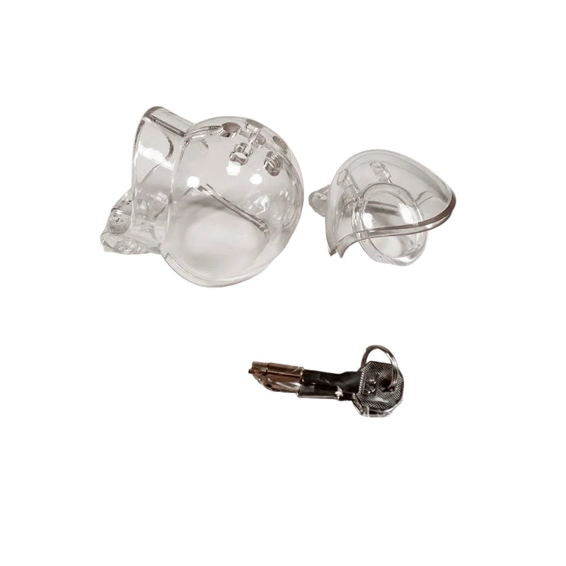 Brutus - Orb - Cage de chasteté - Transparent-Erotiekvoordeel.nl
