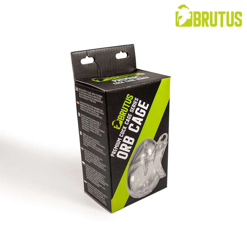 Brutus - Orb - Cage de chasteté - Transparent-Erotiekvoordeel.nl