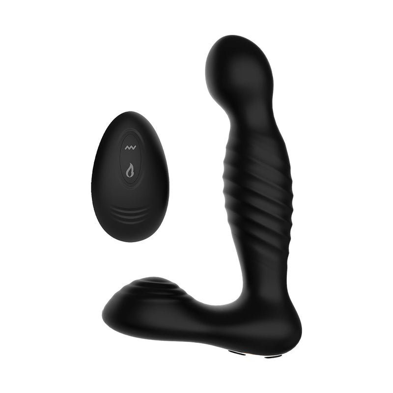 Brutus - P-HEATER - Verwarmende & Roterende Prostaat Stimulator - App Control - Zwart-Erotiekvoordeel.nl