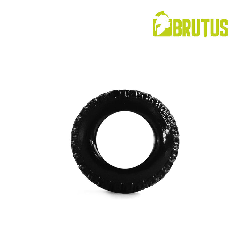 Brutus - Profilo - Lot de cockrings extensibles - Transparent/Noir-Erotiekvoordeel.nl