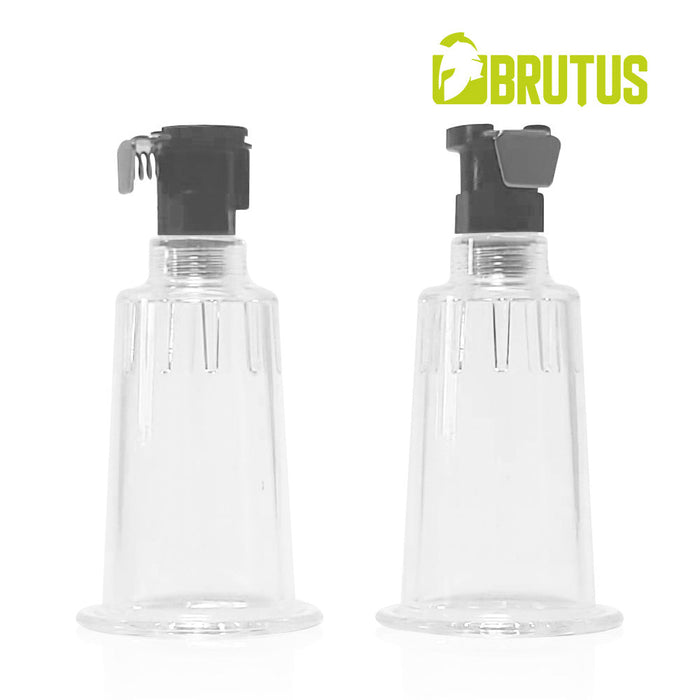 Brutus - Tepelzuigers - Tepelcilinders voor Vacuümpompen - Get BIGGER Premium Nipple Cylinders-Erotiekvoordeel.nl
