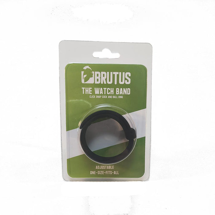 Brutus - The Watch Band - Click Snap Cock And Ball Ring - Cockring - Ballstretcher-Erotiekvoordeel.nl