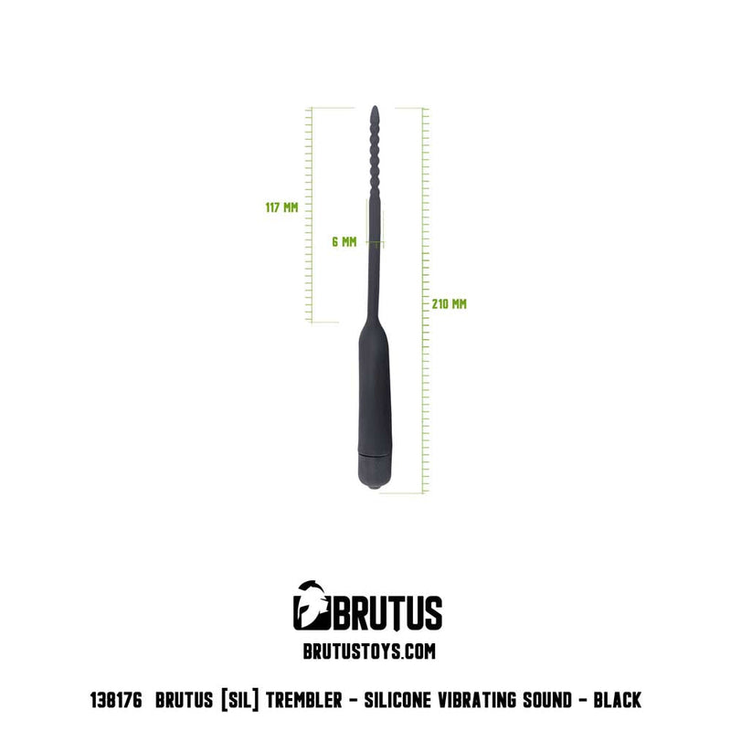 Brutus - Trembler - Dilatator - Silikon-Vibrations-Dilatator - Erotiekvoordeel.nl
