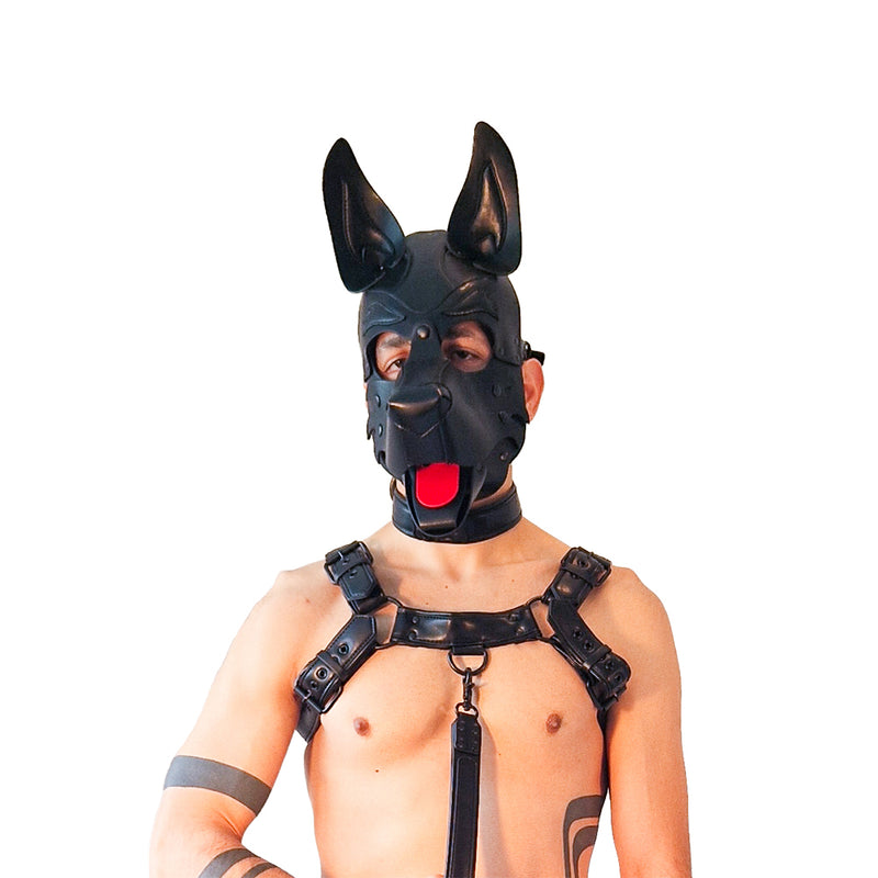 Brutus Vegan Puppy Hood - Black-Erotiekvoordeel.nl