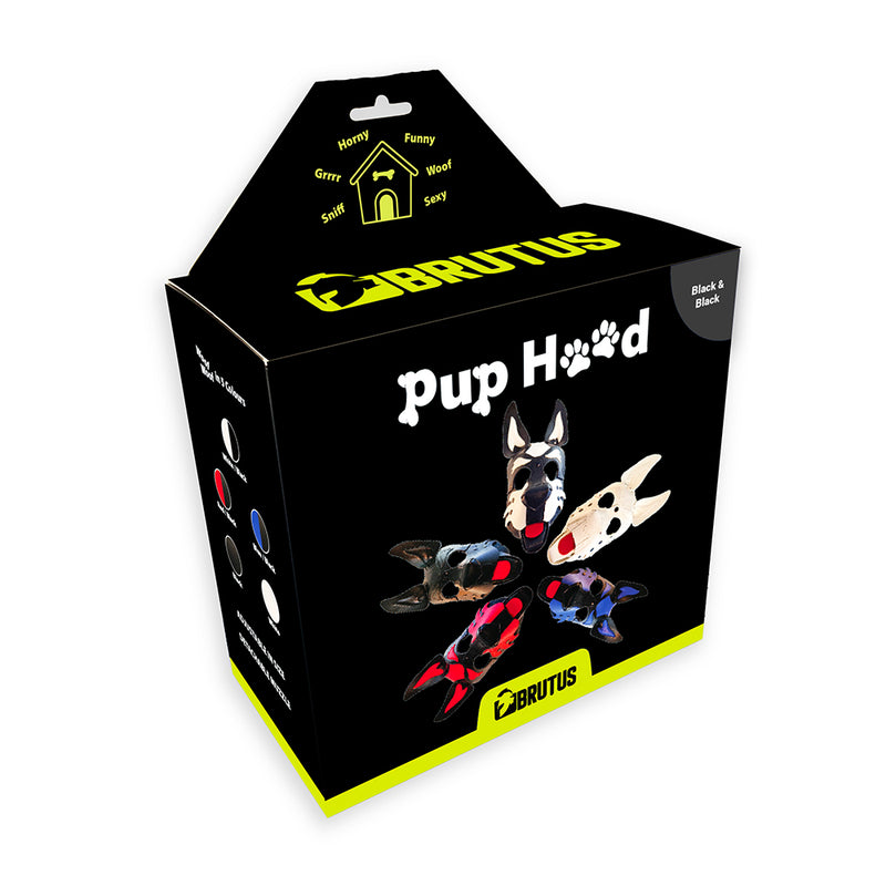 Brutus Vegan Puppy Hood - Black-Erotiekvoordeel.nl