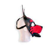 Brutus Vegan Puppy Hood - Black/Red-Erotiekvoordeel.nl