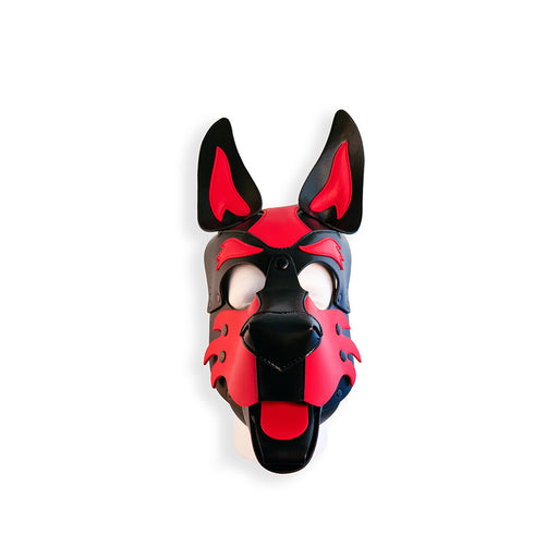 Brutus Vegan Puppy Hood - Nero/Rosso-Erotiekvoordeel.nl