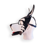 Brutus Vegan Puppy Hood - Nero/Bianco-Erotiekvoordeel.nl
