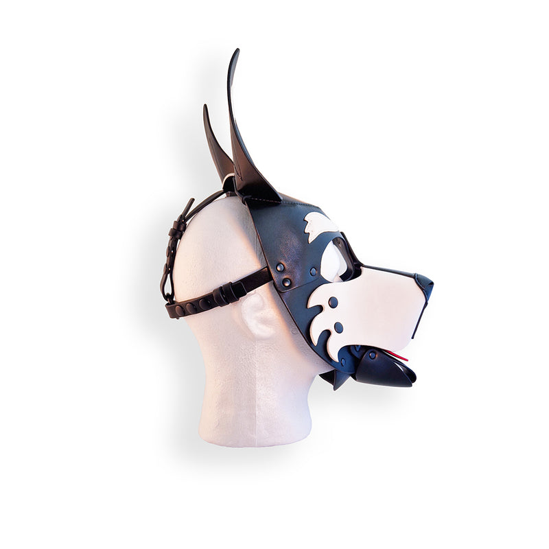 Brutus Vegan Puppy Hood - Nero/Bianco-Erotiekvoordeel.nl