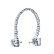 Brutus - Verstelbare Tepelklemmen met Ketting - JACKSCREW-Erotiekvoordeel.nl