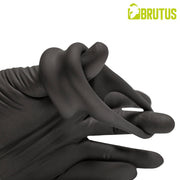 Brutus - Viceversa - Anello per pene e scroto in silicone super morbido - Nero - Erotiekvoordeel.nl