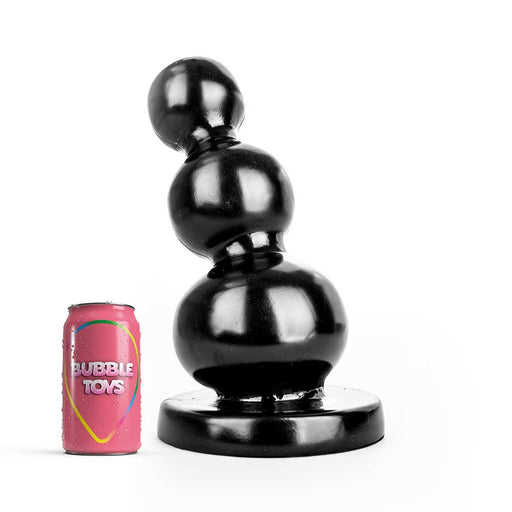 Bubble Toys - Momo - XXL Anaal Dildo - 32 x 13,7 cm - Zwart-Erotiekvoordeel.nl