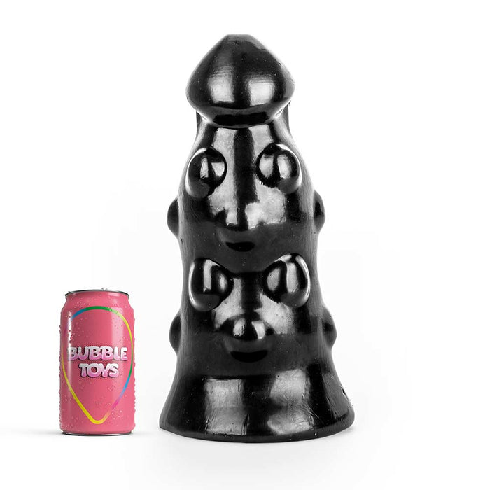 Bubble Toys - PokPok - Anaal Dildo - Zwart - Vier maten-Erotiekvoordeel.nl